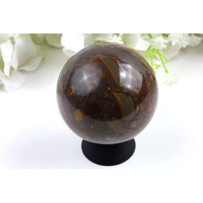 Bambus jaspis koule 58 mm - přírodní kámen z Číny