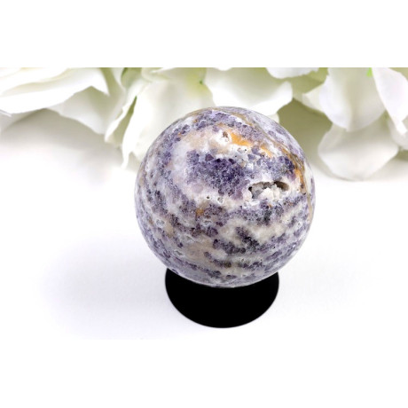 Koule Zebra fluorit č. 41 (49 mm) - Leštěný přírodní kámen