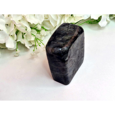 Leštěný labradorit free form 88x78x44 mm - modrý záblesk