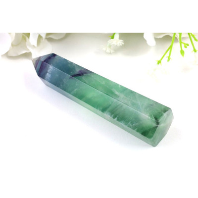 Zelený obelisk fluorit 99x26x22 mm - Levné minerály