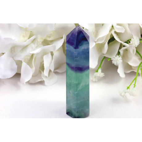 Zelený obelisk fluorit 99x26x22 mm - Levné minerály