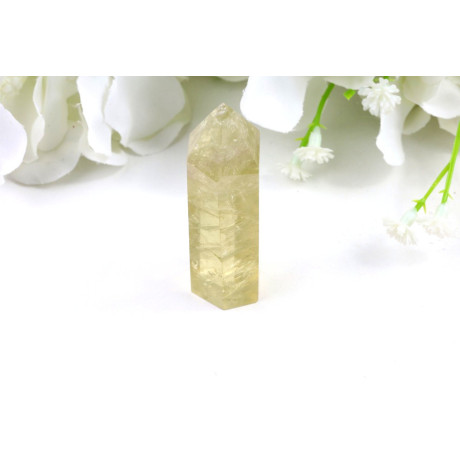 Obelisk Citrín 64x20x17 mm - Zlatožlutý leštěný kámen