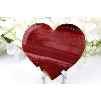 Mokait srdce 118x110 mm | Australský jaspis | E-shop