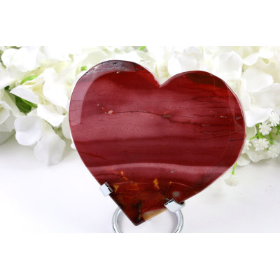 Mokait srdce 118x110 mm | Australský jaspis | E-shop