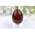 Karneolové vejce 5,5 cm | Brazílie | Mahagonový lesk