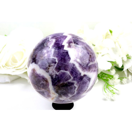 Koule Dream ametyst 102 mm – Leštěná koule z Brazílie