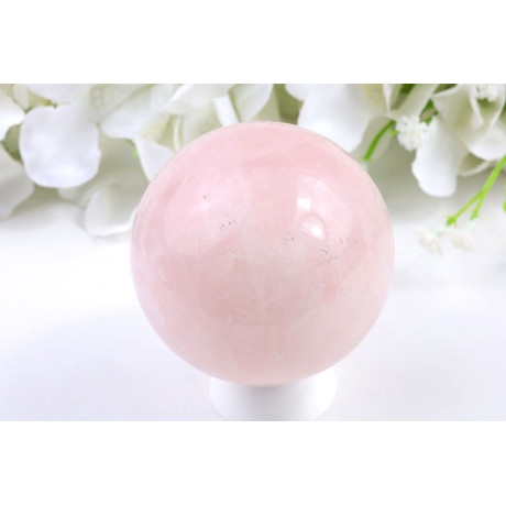 Růženínová koule 65 mm - kámen lásky a harmonie