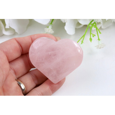 Růženínové srdce 51x43 mm | Brazílie | 53 g