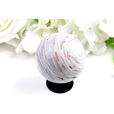 Koule Mexický achát 57 mm - unikátní dekorace | 245g