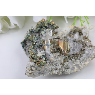 Duhový Pyrit 293g | Indonésie | Levné minerály