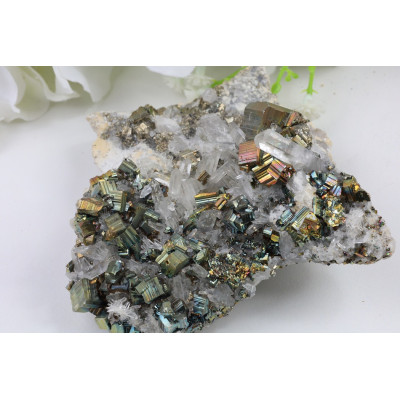 Duhový Pyrit 293g | Indonésie | Levné minerály