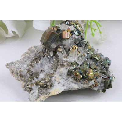 Duhový Pyrit 293g | Indonésie | Levné minerály