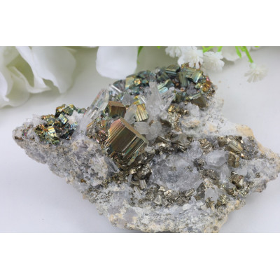 Duhový Pyrit 293g | Indonésie | Levné minerály