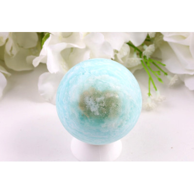Koule Hemimorfit 53 mm | Tyrkysová koule z Číny 204 g