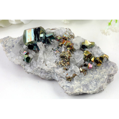 Duhový Pyrit 189g | Indonésie | Levné minerály