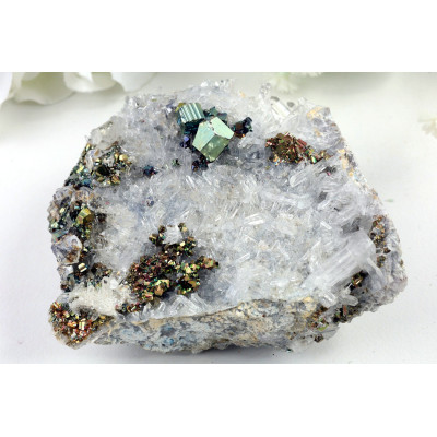 Duhový Pyrit 229g | Indonésie | Levné minerály