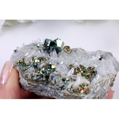 Duhový Pyrit 229g | Indonésie | Levné minerály