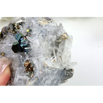 Duhový Pyrit 229g | Indonésie | Levné minerály