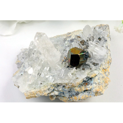 Duhový Pyrit 240g | Indonésie | Levné minerály