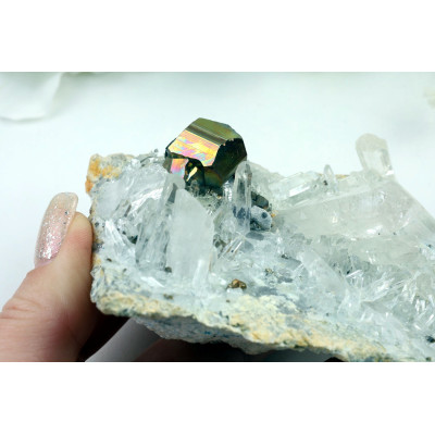 Duhový Pyrit 240g | Indonésie | Levné minerály