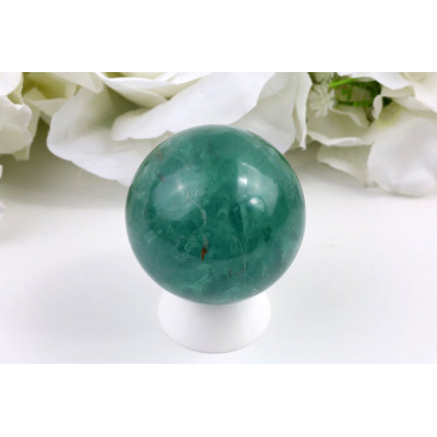 Koule Zelený fluorit 50 mm • Přírodní kámen z Číny