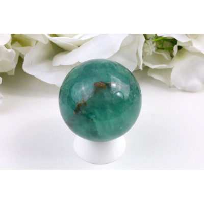 Koule Zelený fluorit 50 mm • Přírodní kámen z Číny