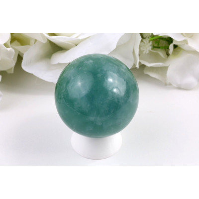 Koule Zelený fluorit 52 mm • Přírodní kámen z Číny