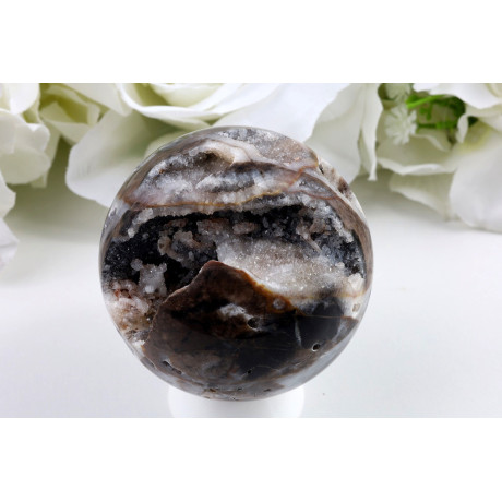 Koule Sfalerit 62 mm - leštěná Brazílie - jedinečný