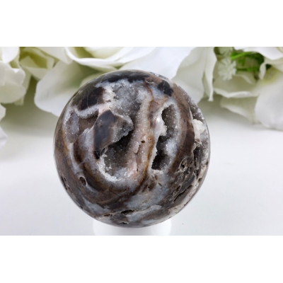 Koule Sfalerit 62 mm - leštěná Brazílie - jedinečný