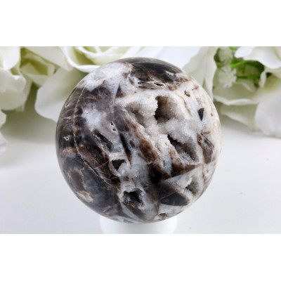 Koule sfalerit 66 mm | Černá koule s pruhem | Brazílie
