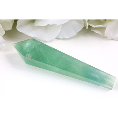 Hůlka Zelený fluorit 119x29x22mm - 113g | Levné minerály