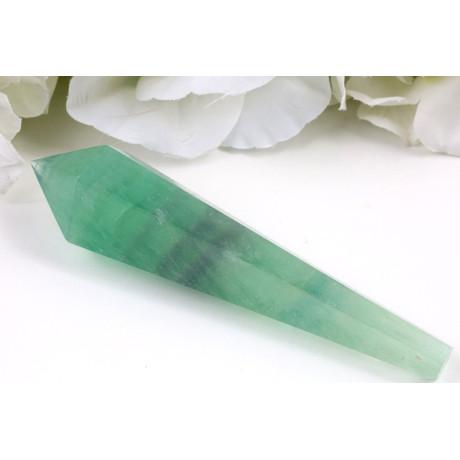 Hůlka Zelený fluorit 13cm - přírodní minerál z Číny