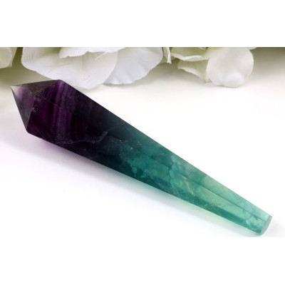 Hůlka Zelený fluorit 165x35x30 mm | 213 g | Čína