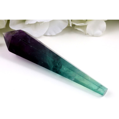 Hůlka Zelený fluorit 165x35x30 mm | 213 g | Čína