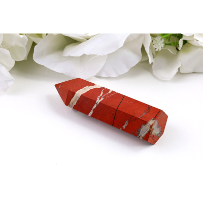 Obelisk červený jaspis 84x27x23 mm - unikátní kámen