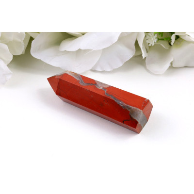 Červený jaspis obelisk 80mm - špice z Číny | 81g