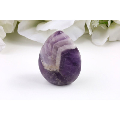 Špice ametyst 103g Brazílie - fialový krystal 73mm