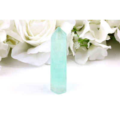 Obelisk zelený fluorit 94x24x21 mm - harmonický kámen