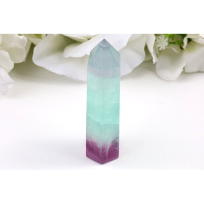 Zelený Fluorit Obelisk 91x24x21 mm | Levnemineraly