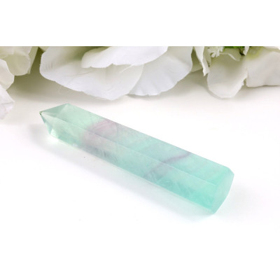 Obelisk Zelený Fluorit 104mm | Harmonizující Dekorace