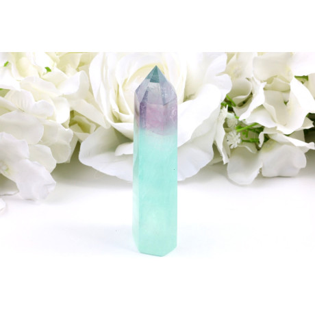 Zelený fluorit obelisk 107x28x23mm | Levné minerály