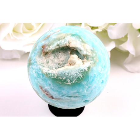 Koule Hemimorfit 68 mm | Léčivý kámen pro meditaci