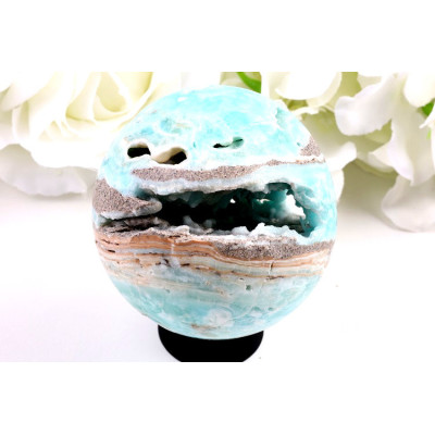 Koule Hemimorfit 73 mm – harmonie a duchovní síla | 428 g