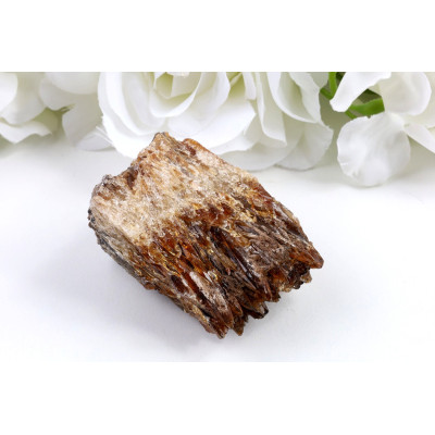 Jantarový kalcit 160g - surový kámen Madagaskar