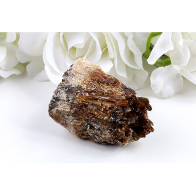 Jantarový kalcit 160g - surový kámen Madagaskar