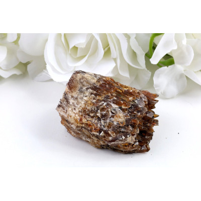 Jantarový kalcit 160g - surový kámen Madagaskar