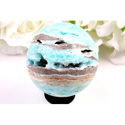 Koule Hemimorfit 73 mm – harmonie a duchovní síla | 428 g