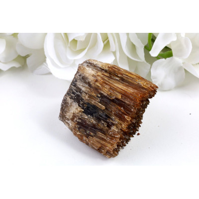 Jantarový kalcit 174g - surový kámen Madagaskar