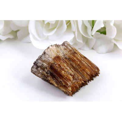 Jantarový kalcit 128g - surový kámen Madagaskar