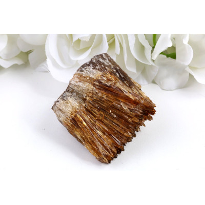 Jantarový kalcit 128g - surový kámen Madagaskar